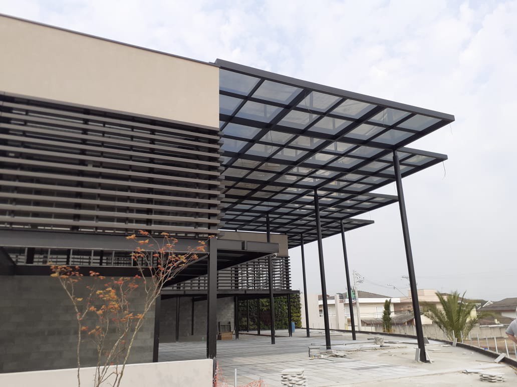 Brise Metálico de Alumínio QB175 - Refax