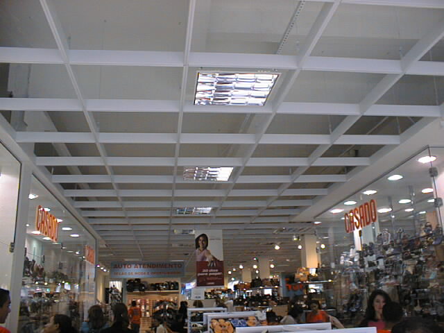 Forro Metálico Quadribaffle - Refax